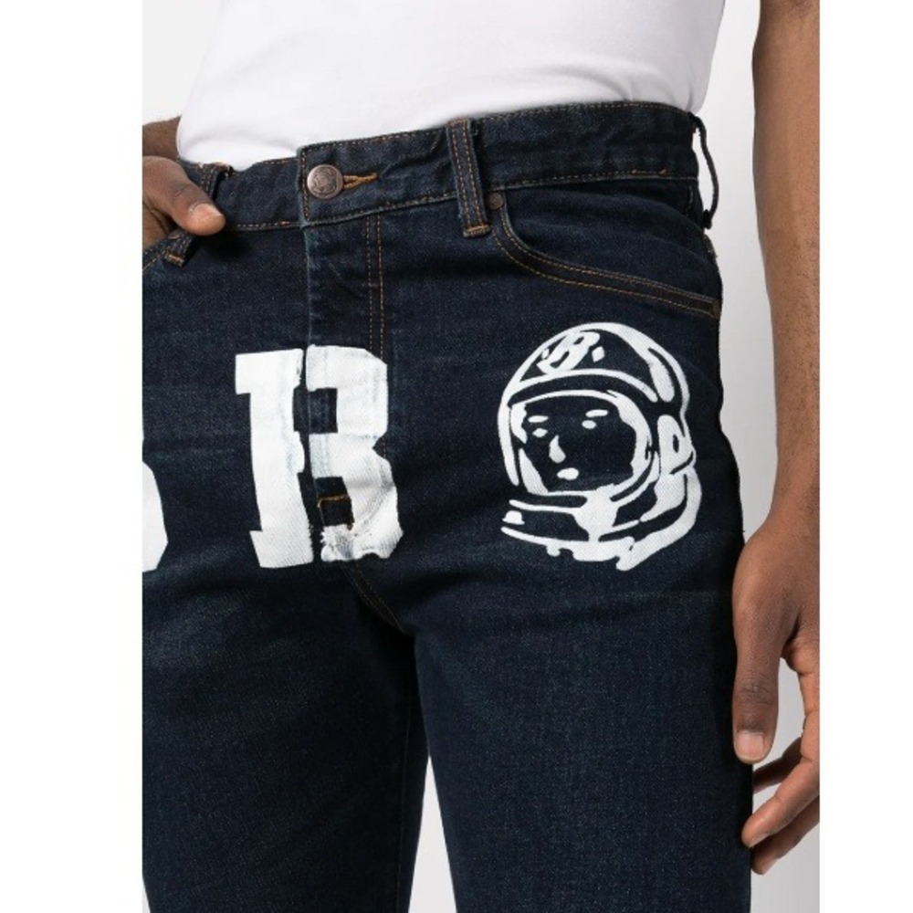 Billionaire Boys Club Men's Dark Blue Denim Dromeda Slim Cut Jeans Size 32 NWOT - Picture 4 of 10